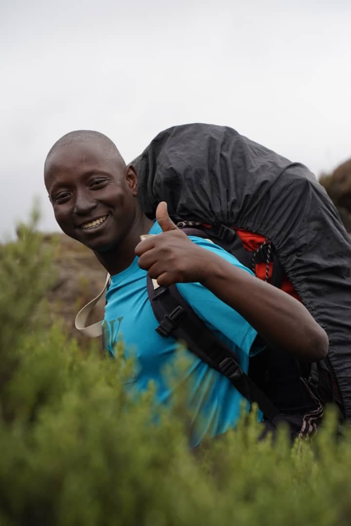 Pius, mountain guide at Operation Kilimanjaro
